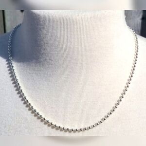 Alex and Ani Ball Chain Necklace 20 Inch Length Charm Station Collection